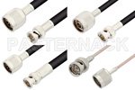 Type N 75 Ohm to BNC 75 Ohm Cable Assemblies