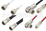 Type F 75 Ohm to Type F 75 Ohm Cable Assemblies