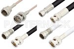 Type F 75 Ohm to BNC 75 Ohm Cable Assemblies