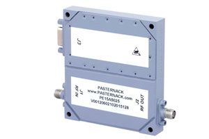 Pasternack's PE15A5025 GaN Power Amplifier Operates in the Popular 2 to 6 GHz Band