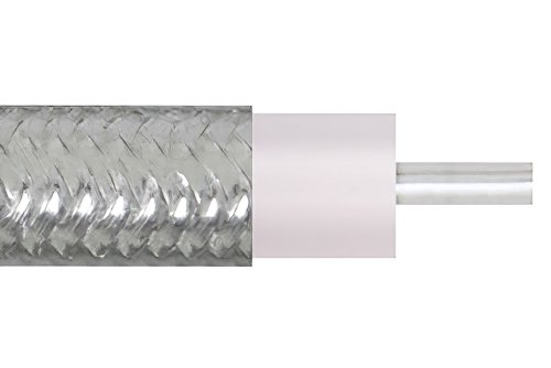 Formable 250 Semi-rigid Coax Cable with Tinned Copper Braid Outer Conductor