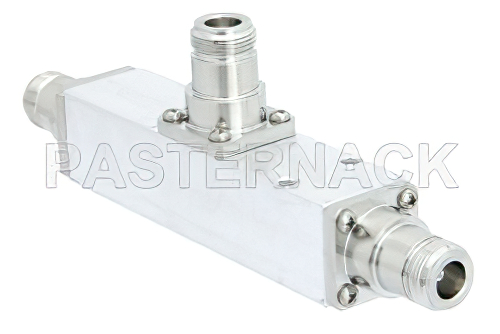 Low PIM 15 dB N Unequal Tapper Optimized For Mobile Networks From 350 MHz to 5.85 GHz Rated to 300 Watts