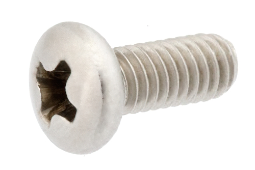 3-56 Stainless Steel Screw 0.25 Inch Long Phillips in 100 Each Packages