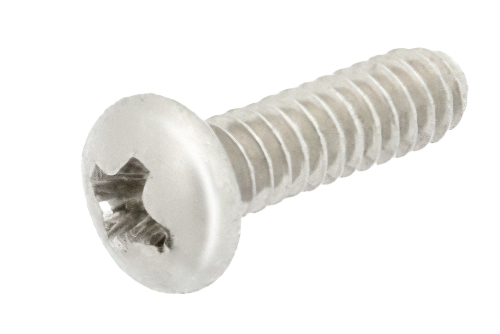 4-40 Stainless Steel Screw 0.375 Inch Long Phillips in 100 Each Packages