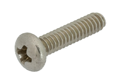 4-40 Stainless Steel Screw 0.5 Inch Long Phillips in 100 Each Packages