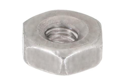 4-40 Stainless Steel Nut in 100 Each Packages