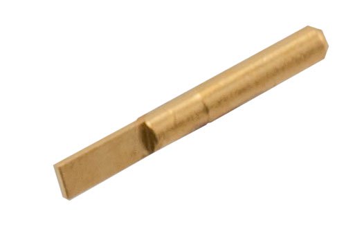 Tab pin for 0.38mm (.015inch) field replaceable connector