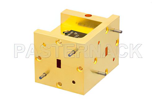 Waveguide Up Converter Mixer WR-19 From 40 GHz to 60 GHz, IF From DC to 18 GHz And LO Power of +13 dBm, UG-383/U Flange, U Band