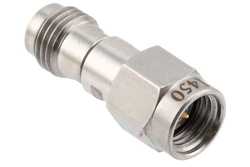 High Temp, 2.92mm Male to 2.4mm Female Adapter, 40GHz VSWR1.25, MIL-STD ...