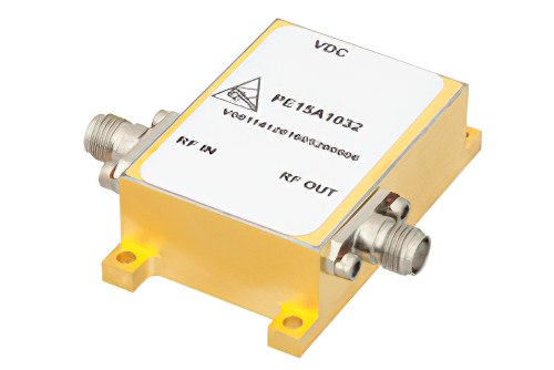 4.5 dB NF, 20 dBm P1dB, 6 GHz to 12 GHz, Low Phase Noise Amplifier 11 dB Gain, SMA