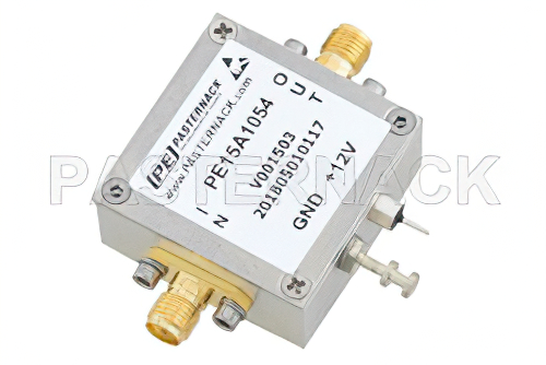 1.5 dB NF Low Noise Amplifier, Operating from 10 MHz to 1.3 GHz with 35 dB Gain, 20 dBm P1dB and SMA