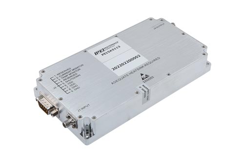 47 dB Gain, 50 Watt Psat, 0.5 GHz to 2.7 GHz, High Power GaN Amplifier ...