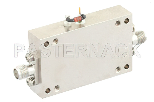 40 dB Gain, 19 dBm Psat, 6 GHz to 18 GHz, Limiting Amplifier, -20 to 20 ...