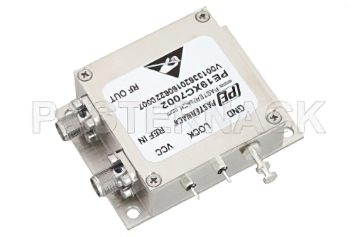 2 GHz Phase Locked Oscillator, 10 MHz External Ref., Phase Noise -100 dBc/Hz, SMA