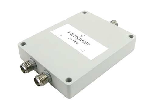 2 Way SMA Power Divider from 698 MHz to 2.7 GHz Rated at 10 Watts