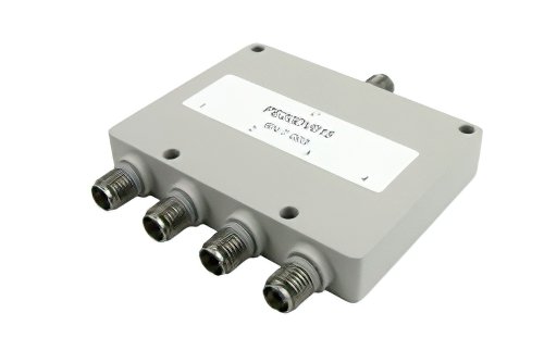 4 Way SMA Power Divider from 1 GHz to 2 GHz Rated at 30 Watts