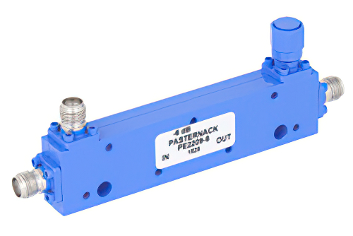 Directional 6 dB SMA Coupler From 1 GHz to 4 GHz Rated to 50 Watts