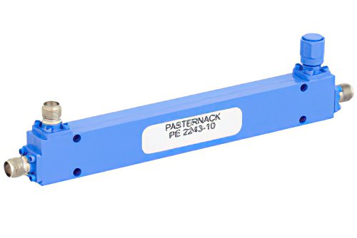 Directional 10 dB SMA Coupler From 500 MHz to 18 GHz Rated to 30 Watts