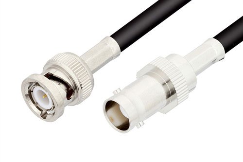 BNC Male to BNC Female Cable Using RG58 Coax