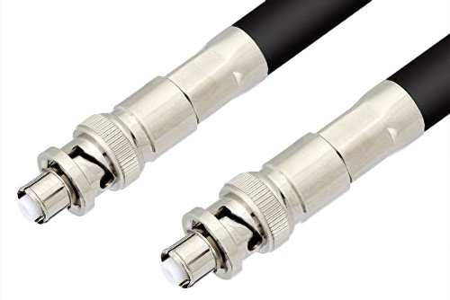 SHV Plug to SHV Plug Cable Using RG214 Coax, RoHS