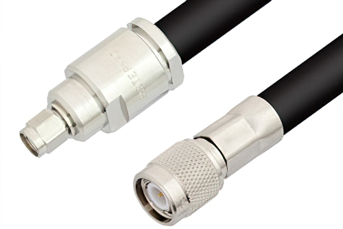 SMA Male to TNC Male Cable Using RG214 Coax, RoHS