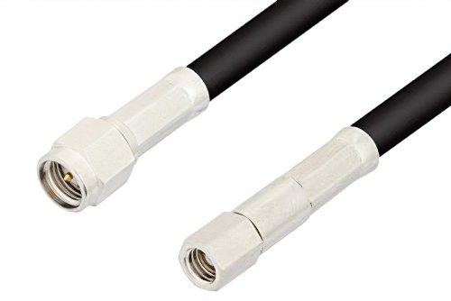 SMA Male to SMC Plug Cable Using RG223 Coax