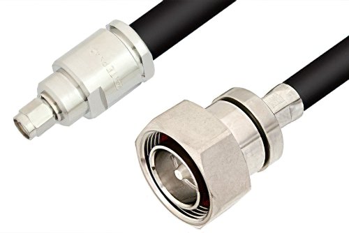 SMA Male to 7/16 DIN Male Cable Using RG214 Coax