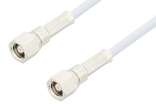 SMC Plug to SMC Plug Cable Using RG188-DS Coax, RoHS