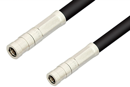 SMB Plug to SMB Plug Cable Using RG58 Coax, RoHS