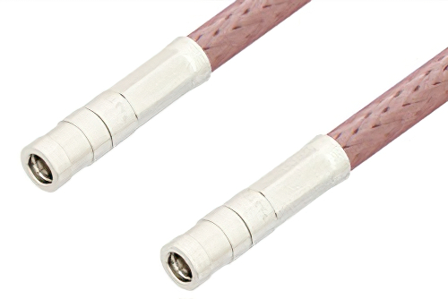 SMB Plug to SMB Plug Cable Using RG142 Coax