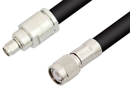 SMA Male to TNC Male Cable Using RG213 Coax, RoHS