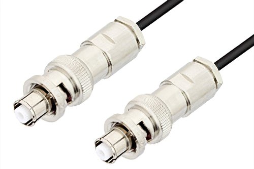 SHV Plug to SHV Plug Cable Using RG174 Coax, RoHS