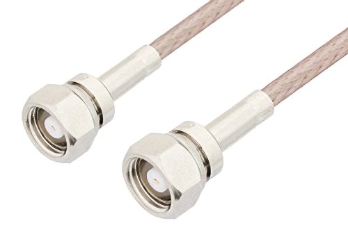 75 Ohm SMC Plug to 75 Ohm SMC Plug Cable Using 75 Ohm RG179 Coax