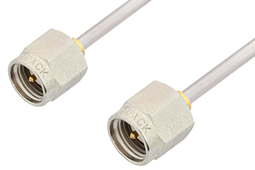 SMA Male to SMA Male Cable Using PE-SR405AL Coax