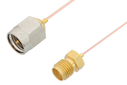 SMA Male to SMA Female Cable Using PE-020SR Coax