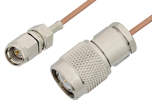 SMA Male to TNC Male Cable Using RG178 Coax