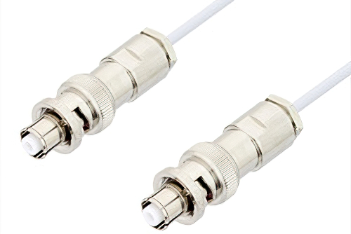 SHV Plug to SHV Plug Cable Using RG188 Coax, RoHS