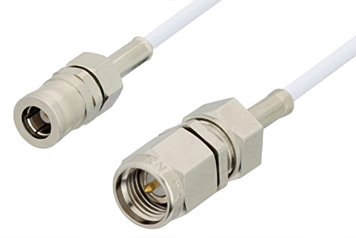 SMA Male to SMB Plug Cable Using RG196 Coax, RoHS