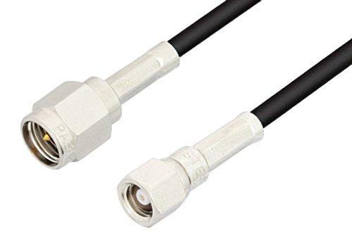 SMA Male to SMC Plug Cable Using PE-B100 Coax