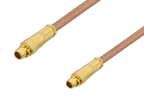 MMCX Plug to MMCX Plug Cable Using RG178 Coax, RoHS