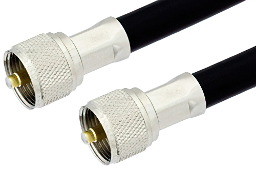 UHF Male to UHF Male Cable Using PE-C400 Coax