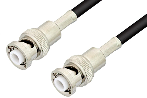 MHV Male to MHV Male Cable Using RG58 Coax