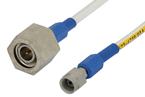 SMA Male to TNC Male Precision Cable Using 150 Series Coax, RoHS