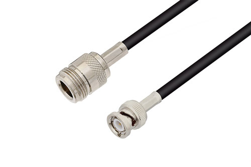 N Female To Bnc Male Cable Using Rg223 Coax 4765