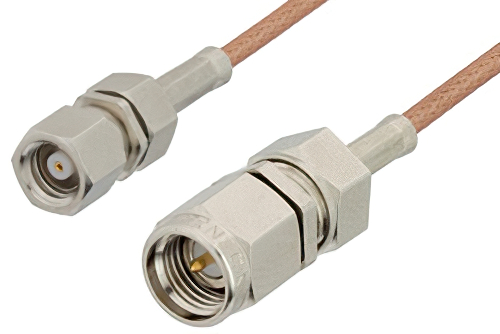SMA Male to SMC Plug Cable Using RG178 Coax