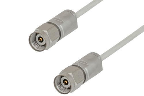 2.4mm Male to 2.4mm Male Cable Using PE-SR405AL Coax, RoHS