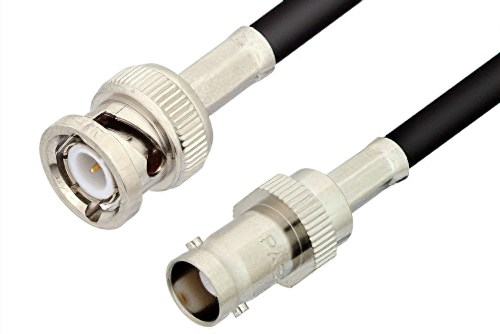 BNC Male to BNC Female Cable Using RG223 Coax