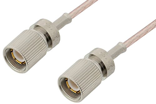 75 Ohm 1.6/5.6 Plug to 75 Ohm 1.6/5.6 Plug Cable Using 75 Ohm RG179 Coax