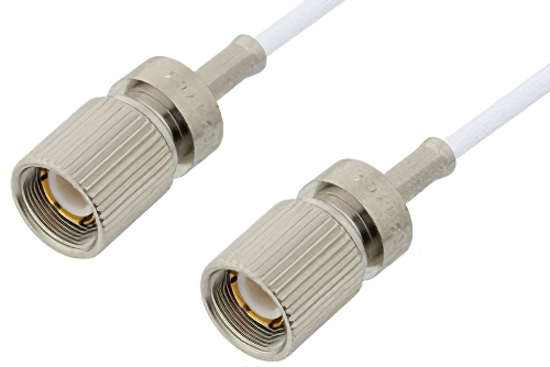 75 Ohm 1.6/5.6 Plug to 75 Ohm 1.6/5.6 Plug Cable Using 75 Ohm RG187 Coax, RoHS