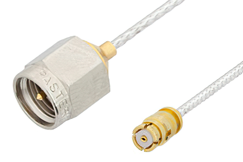 SMA Male to SMP Female Cable Using PE-SR047FL Coax